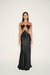 Michael Lo Sordo | All The Lovers Maxi Dress Black | Girls with Gems