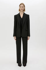 Mackinley Blazer Black by Camilla and Marc – a tailored blazer with structured shoulders and clean lines. Perfect for work or events.