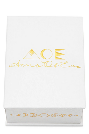 Maeve Gold Bracelet Black by Arms Of Eve – a gold chain bracelet with black zircon stones. Perfect for elevated styling.