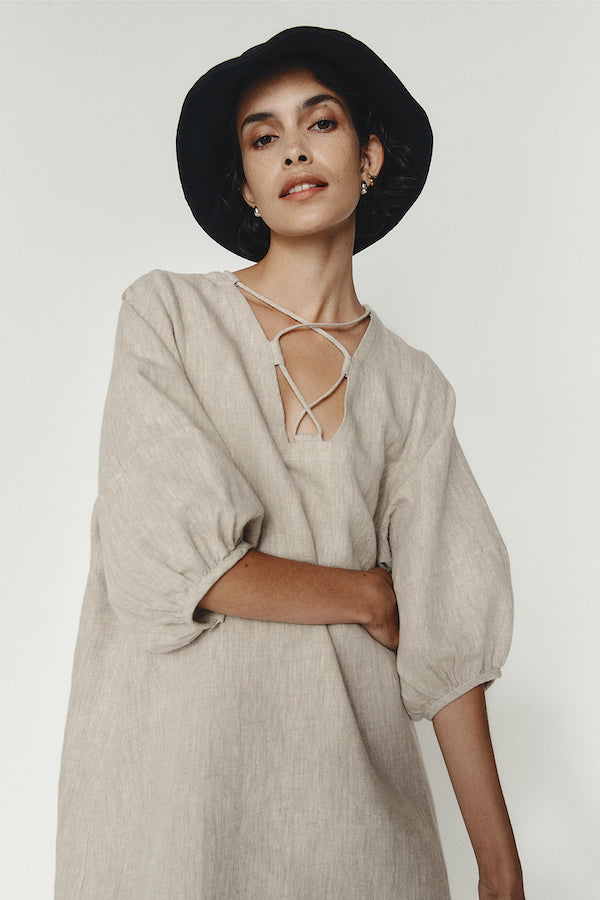 Marle | Lunie Dress Birch | Girls with Gems