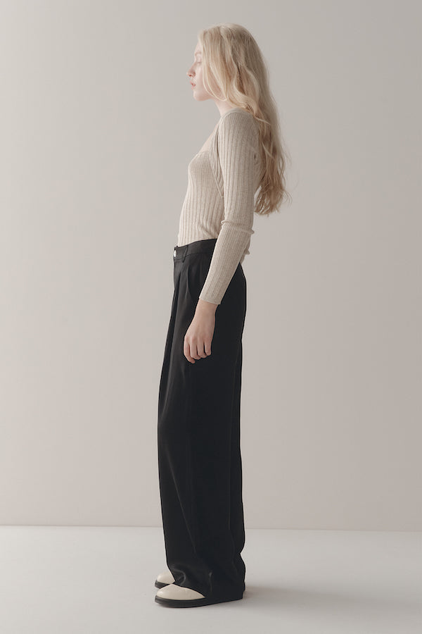 Marle | Willow Pant Silk Black | Girls With Gems