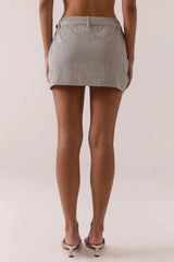 Maven Skort Ink by Sovere – knit skort with tailored silhouette and soft jersey knit fabric.