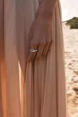 Mescal Ring by Amber Sceats, layered crystal and gold ring, perfect for elevated everyday or evening styling.