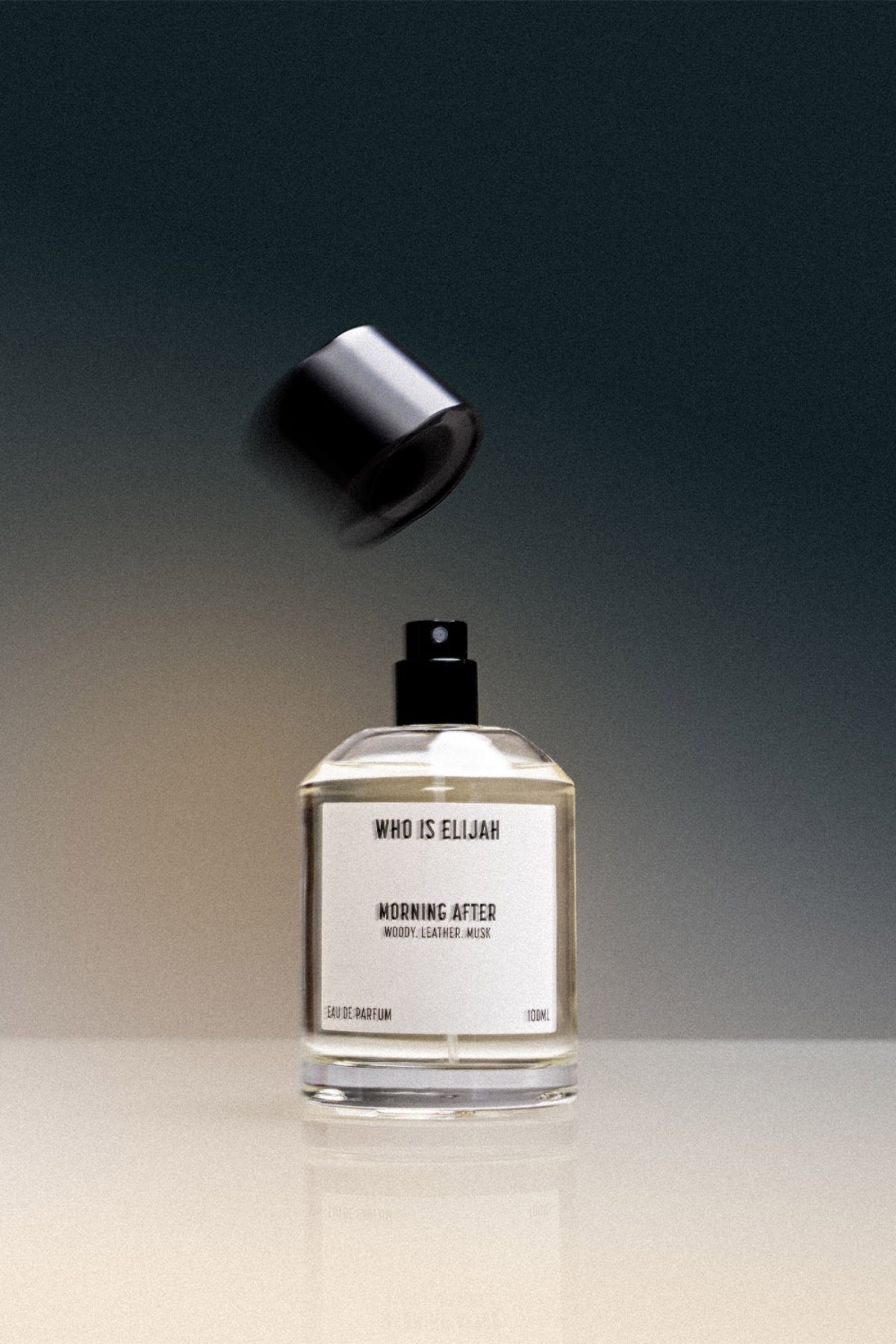 Morning After by Who Is Elijah, a unisex scent with violet and cardamom top notes, iris and papyrus heart, and a musk, leather, and amber base.