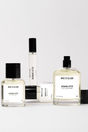 Morning After by Who Is Elijah, a captivating scent that evokes intimacy, warmth, and irresistible, addictive desire.