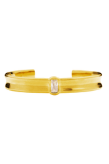 Nerine Bracelet by Amber Sceats, handcrafted in Italy with 24K gold plating and cubic zirconia, a trendy and elegant piece for any outfit.