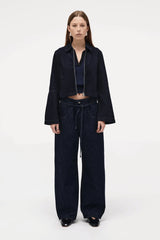 Neuw Denim Yoko Baggy in Rinse, a relaxed baggy silhouette with cinch styling and self-fabric belt. Perfect for versatile everyday wear.