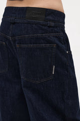 Neuw Denim Yoko Baggy in Rinse, a relaxed baggy silhouette with cinch styling and self-fabric belt. Perfect for versatile everyday wear.