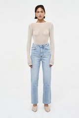 Nico Straight Passenger by Neuw Denim – a high-rise straight leg jean with comfort stretch. Perfect for everyday styling.