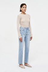Nico Straight Passenger by Neuw Denim – a high-rise straight leg jean with comfort stretch. Perfect for everyday styling.
