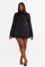 Odd Muse | The Ultimate Muse Split Sleeve Mini Dress Black | Girls With Gems