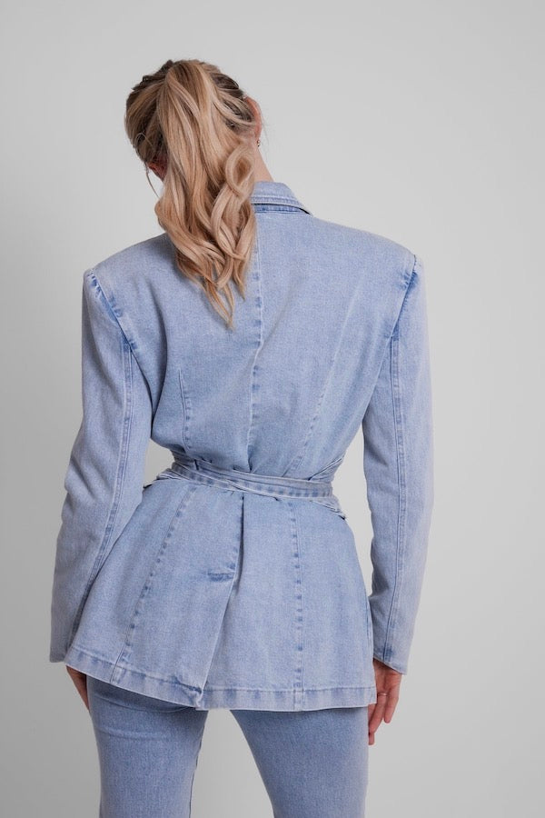 Y2K 2000s Vintage Bongo Blue Rhinestone Denim Jean Jacket Girls L Large 14  | eBay