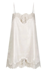 Olivia Slip Ivory by Kat the Label – a satin slip with lace trim and soft drape. Perfect for bridal or elevated everyday wear.