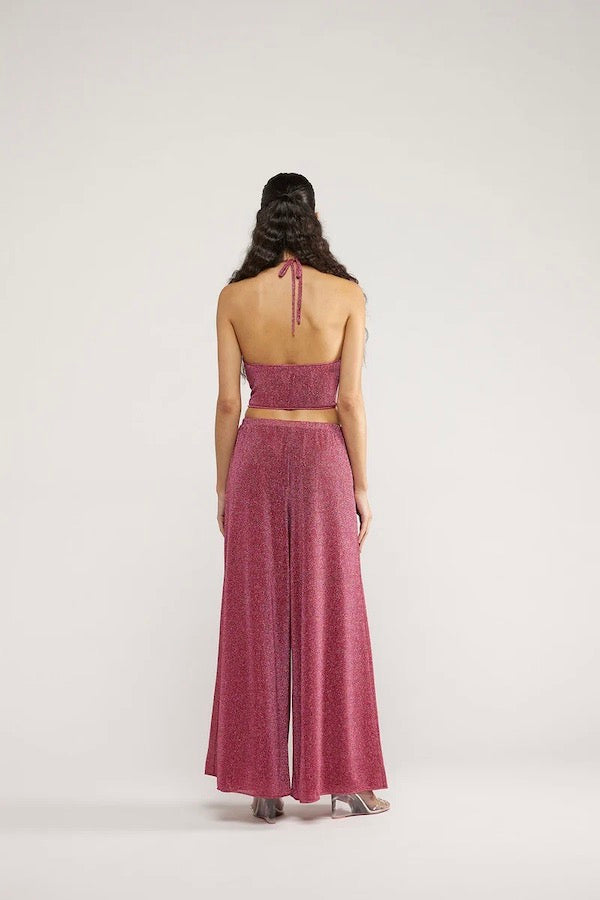 Oséree | Lumiere Wide Pants Raspberry | Girls with Gems