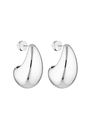 Porter Jewellery | Blob Earrings Silver | Girls with Gems