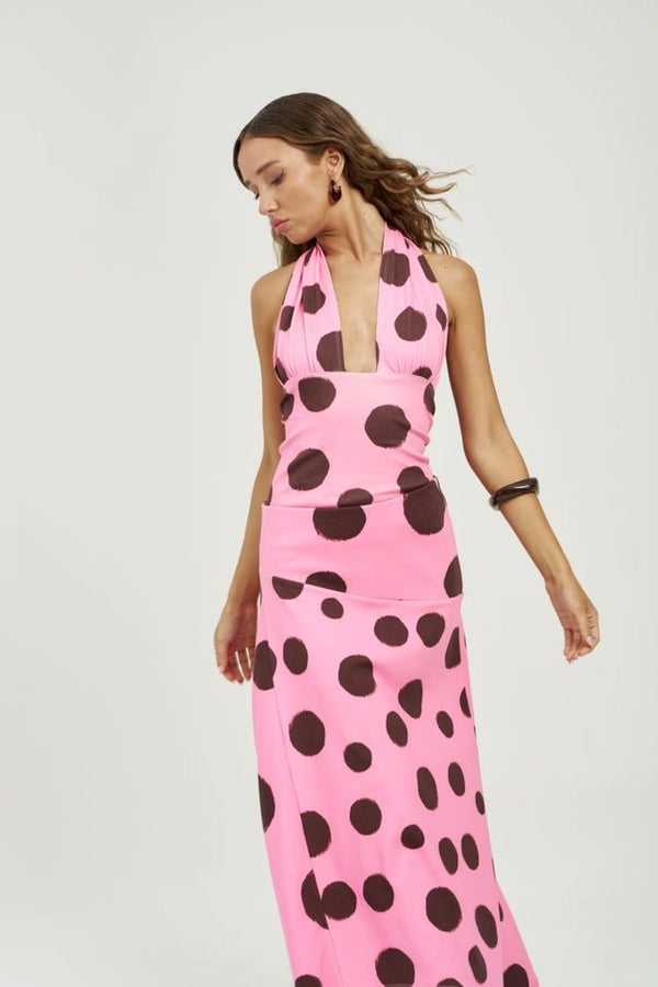 Paris Top Big Dotty by Summi Summi – cotton blend statement top with bold dot print for elevated summer styling.
