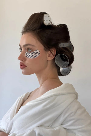 Peptide Hydrogel Eye Patches by OWN Beauty Essentials – cooling under eye patches with peptides and caffeine to hydrate and refresh.