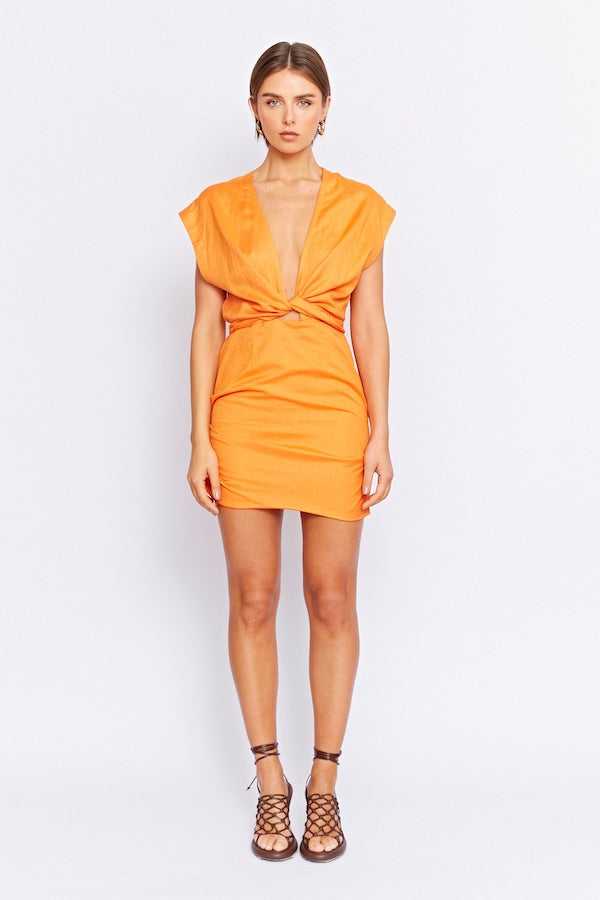 Pfeiffer | Exclusive Apollo Dress Orange | Girls With Gems