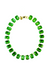 Mayol | Angelyne Necklace Green | Girls with Gems