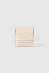 Quinn Gold Ring Stone by Arms of Eve, a 14k gold PVD stacking ring with cubic zirconia detailing.