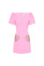 Rebecca Vallance | Rochelle Puff Sleeve Mini Dress Candy Pink | Girls with Gems