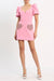 Rebecca Vallance | Rochelle Puff Sleeve Mini Dress Candy Pink | Girls with Gems