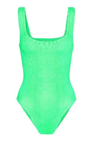 Square Neck Swim Lime