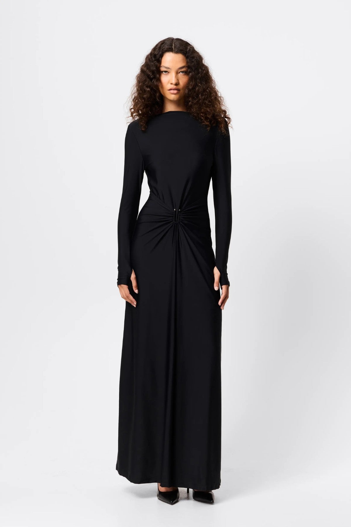 Regal Maxi Dress Black — Maxi Dresses