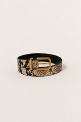 Renee Belt Snake Print