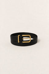 Renee Belt smooth Black Matte