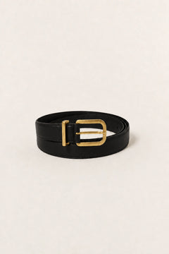 Renee Belt smooth Black Matte