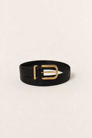 Renee Belt smooth Black Matte