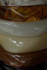 Resin Bangle in Cream by Noah The Label, cream resin bangle with smooth curves. Perfect for stacking or everyday styling.
