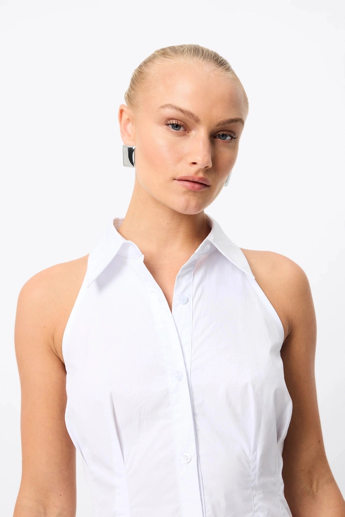 mossman white shirt dress Mossman