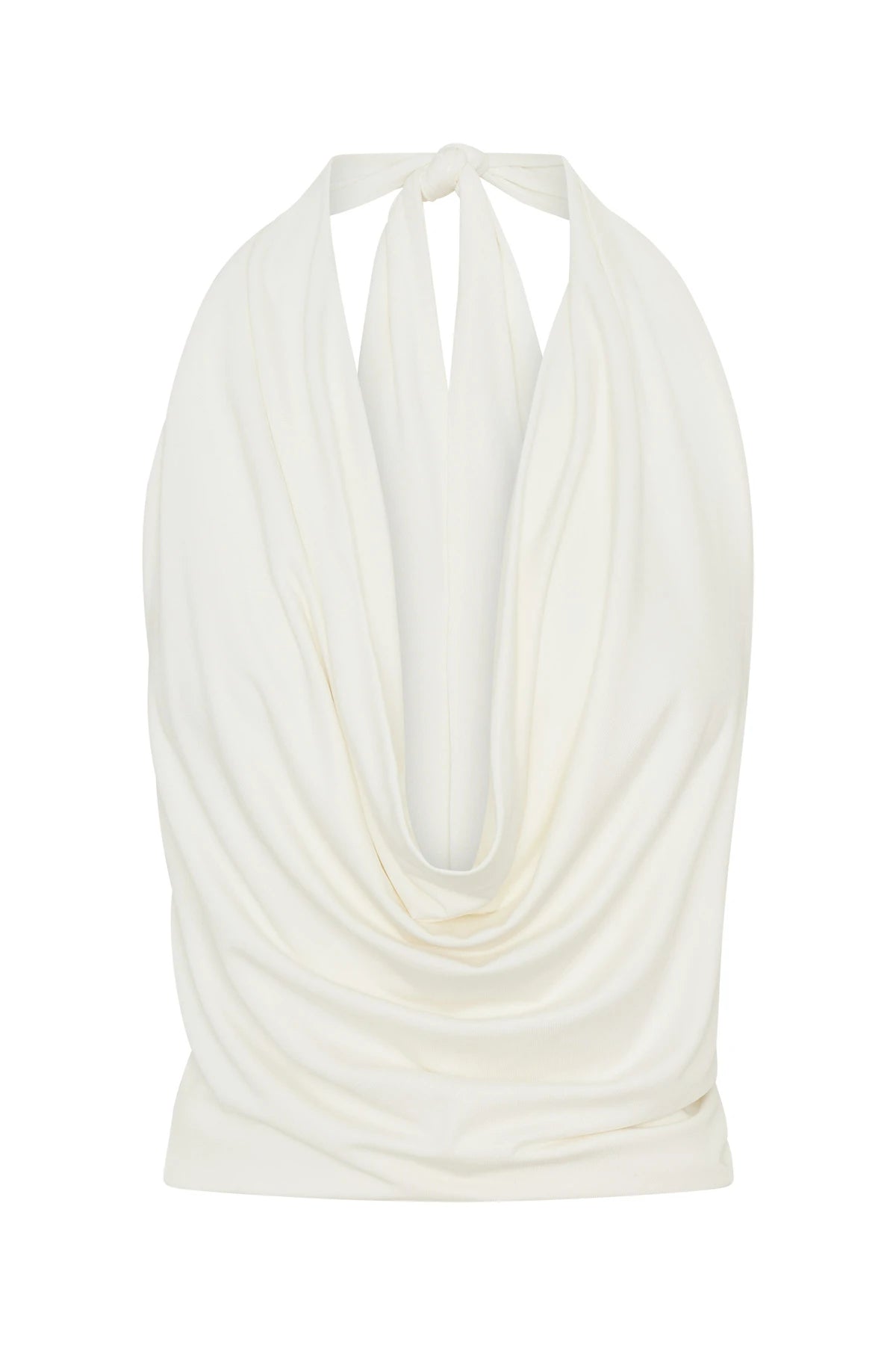 Saint Plunge Top Ivory — Tops | Girls with Gems