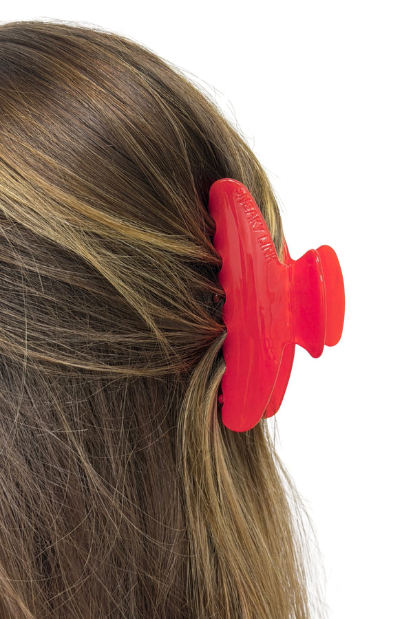 Paris Claw Clip Red