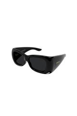 SL901HOWL001 Black by Saint Laurent – oversized rectangular sunglasses with bold frame. Perfect for statement styling.