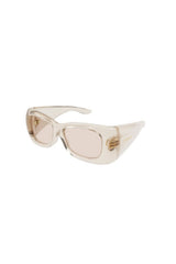 SL901HOWL002 Beige by Saint Laurent – oversized rectangular sunglasses with bold frame. Perfect for statement styling.
