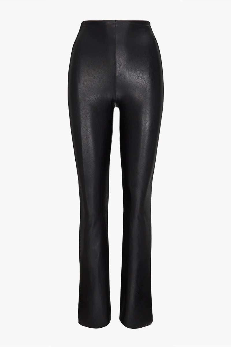 Commando | Faux Leather Flared Leggings | Girls With Gems
