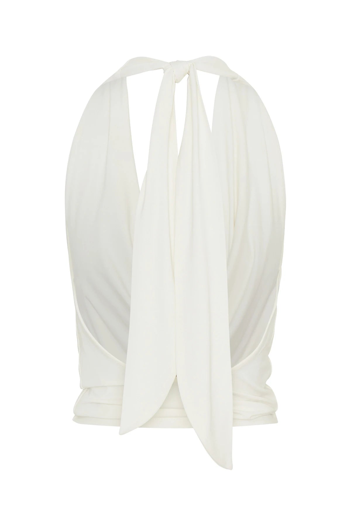 Saint Plunge Top Ivory — Tops | Girls with Gems