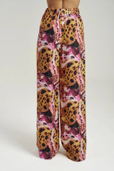 Sally Pant Orchid by Summi Summi – relaxed cupro blend pants with vibrant seasonal print for elevated summer styling.