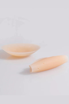 Silicon Nipple Covers with Adhesive by Bzez, ultra-thin breathable reusable silicone covers for seamless invisible coverage.