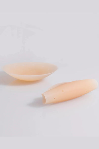 Silicon Nipple Covers with Adhesive by Bzez, ultra-thin breathable reusable silicone covers for seamless invisible coverage.