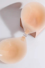 Silicon Sticky Bra Strapless by Bzez, an ultra-thin reusable adhesive silicone bra for seamless coverage under strapless and backless outfits.