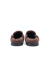 Teddy Suede Loafer in chocolate brown with a classic slip-on design and rounded toe.