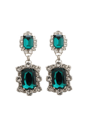 House of Emmanuele | Dynasty Angelina Emerald Earrings | Girls with Gems