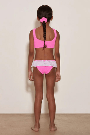 Hunza G | Baby Olive Bikini Bubblegum | Girls with Gems