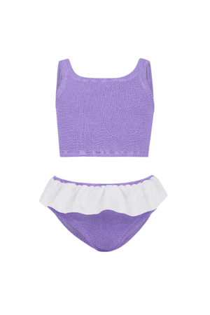Hunza G | Baby Olive Bikini Lilac | Girls with Gems