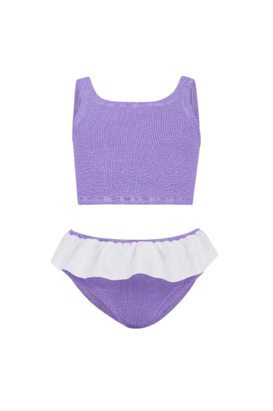 Hunza G | Baby Olive Bikini Lilac | Girls with Gems