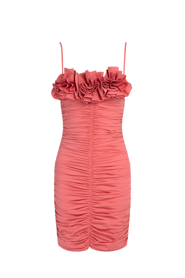 Maygel Coronel | Estribo Dress Tropical Pink | Girls with Gems